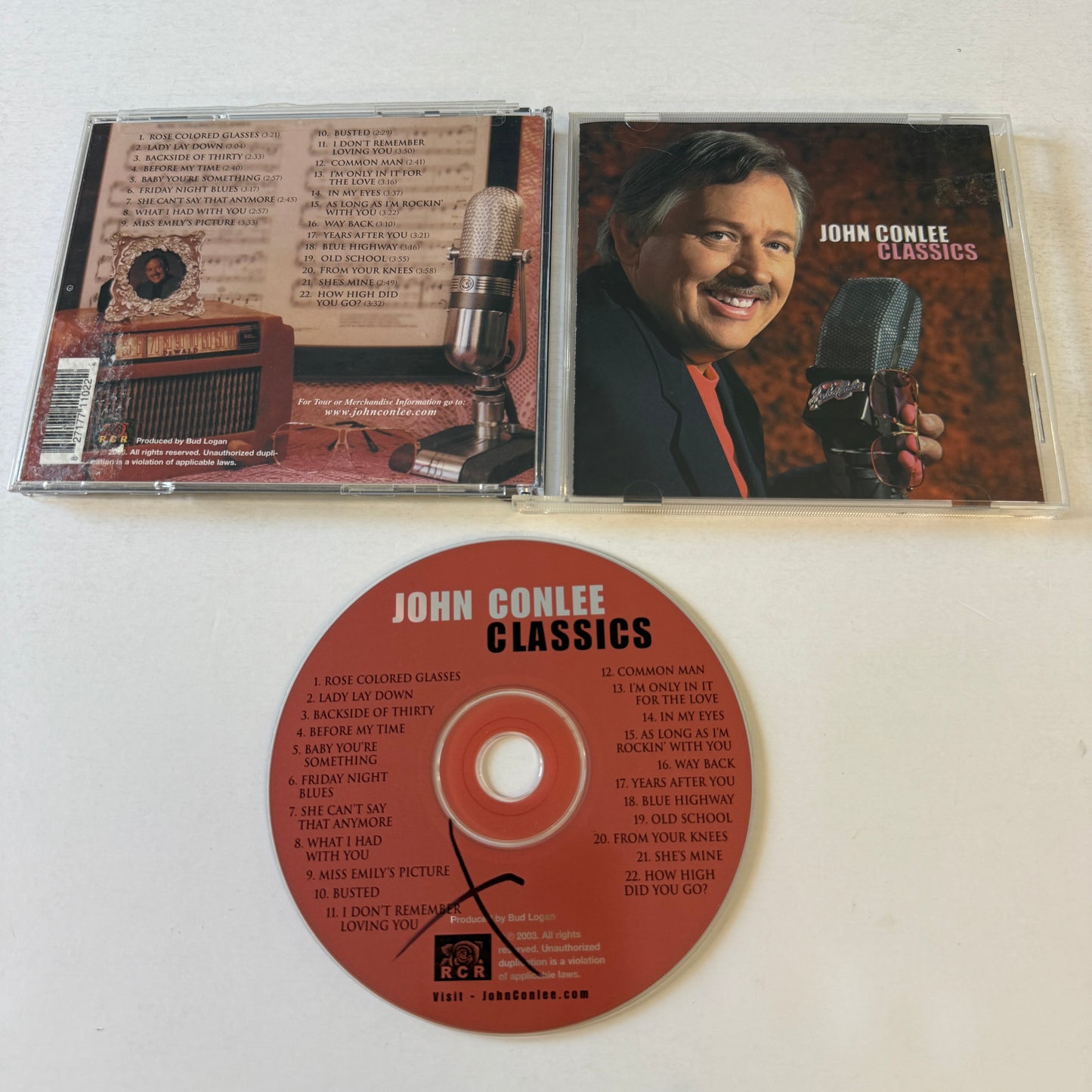 John Conlee Classics Used CD VG+\VG+