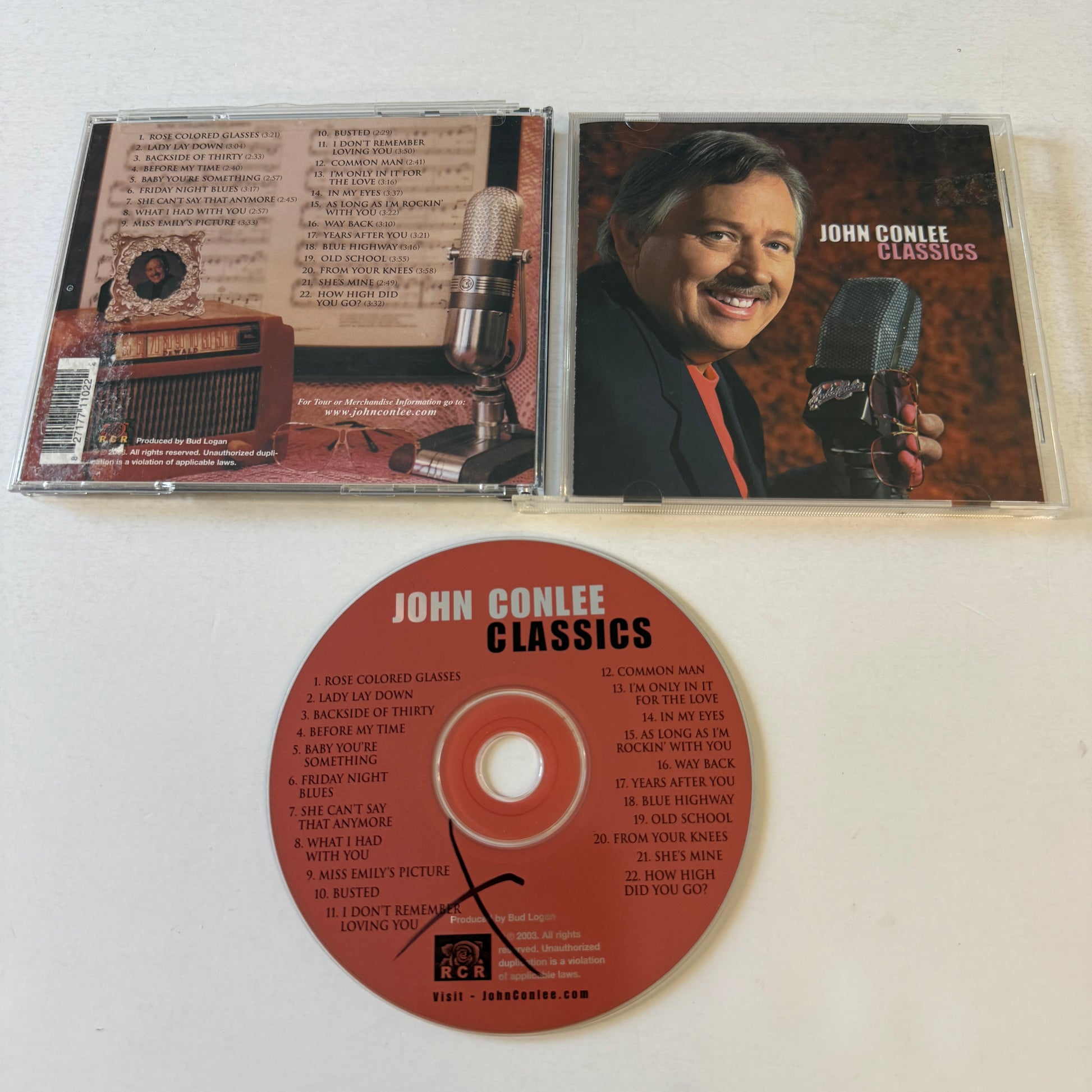 John Conlee Classics Used CD VG+\VG+
