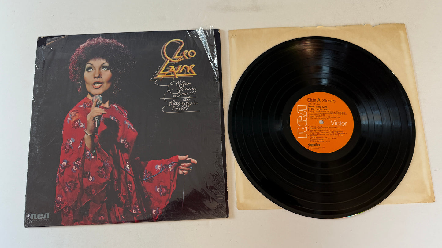 Cleo Laine Cleo Laine Live!!! At Carnegie Hall Used Vinyl LP VG+\VG+