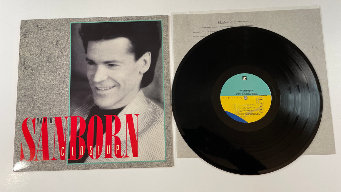 David Sanborn Close-Up Used Vinyl LP VG+\VG+