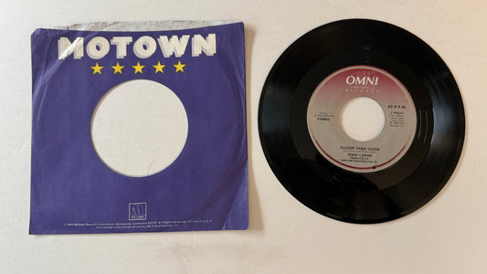 Jean Carn Closer Than Close Used 45 RPM 7" Vinyl VG+\