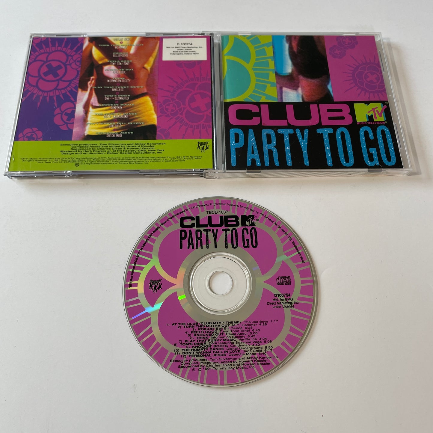 Various Club MTV Party To Go Volume One Used CD VG+\VG