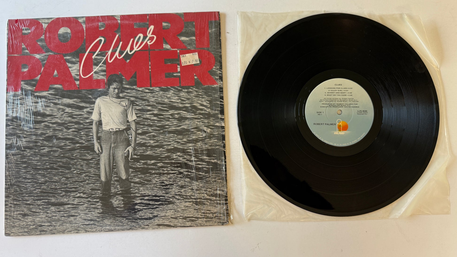 Robert Palmer Clues Used Vinyl LP VG+\VG+