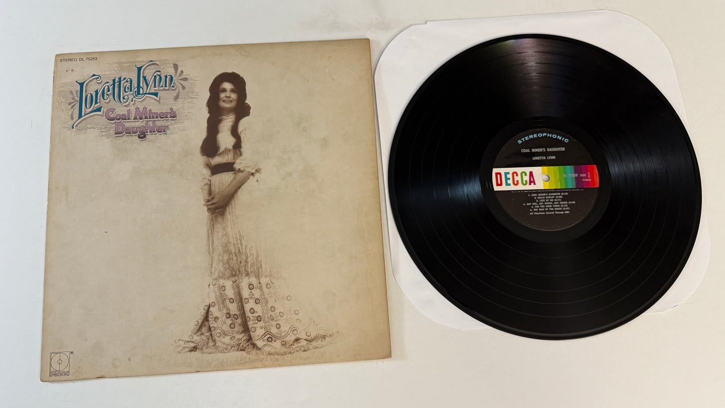 Loretta Lynn Coal Miner's Daughter Used Vinyl LP VG+\VG