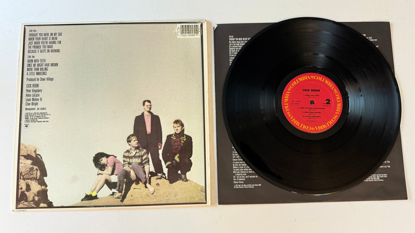 Cock Robin Cock Robin Used Vinyl LP VG+\VG