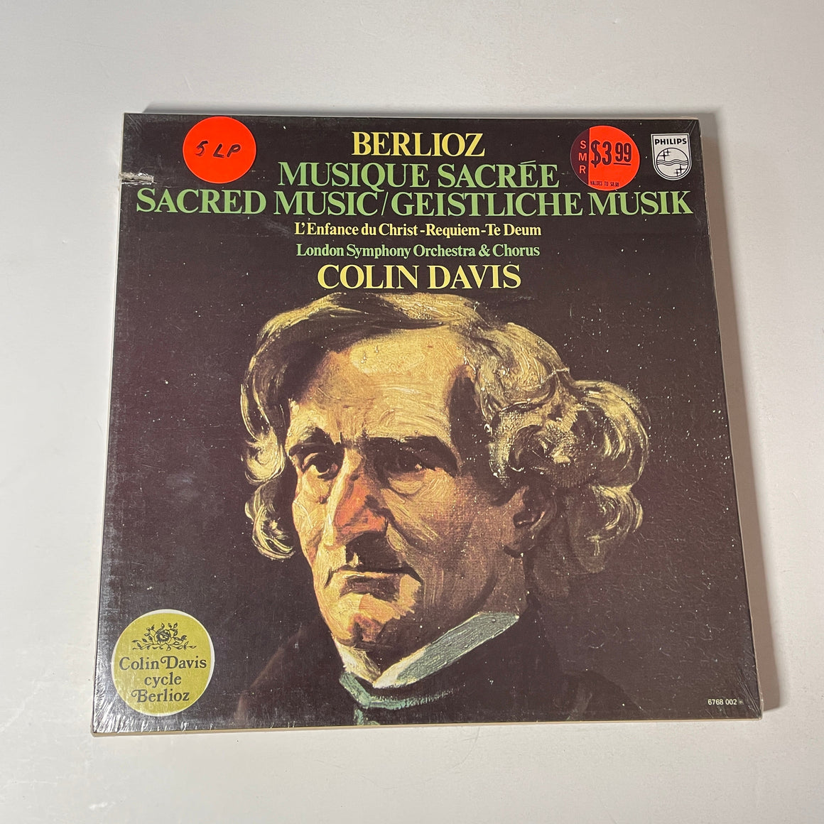 Colin Davis Sacred Music Used Vinyl Box Set M\VG+