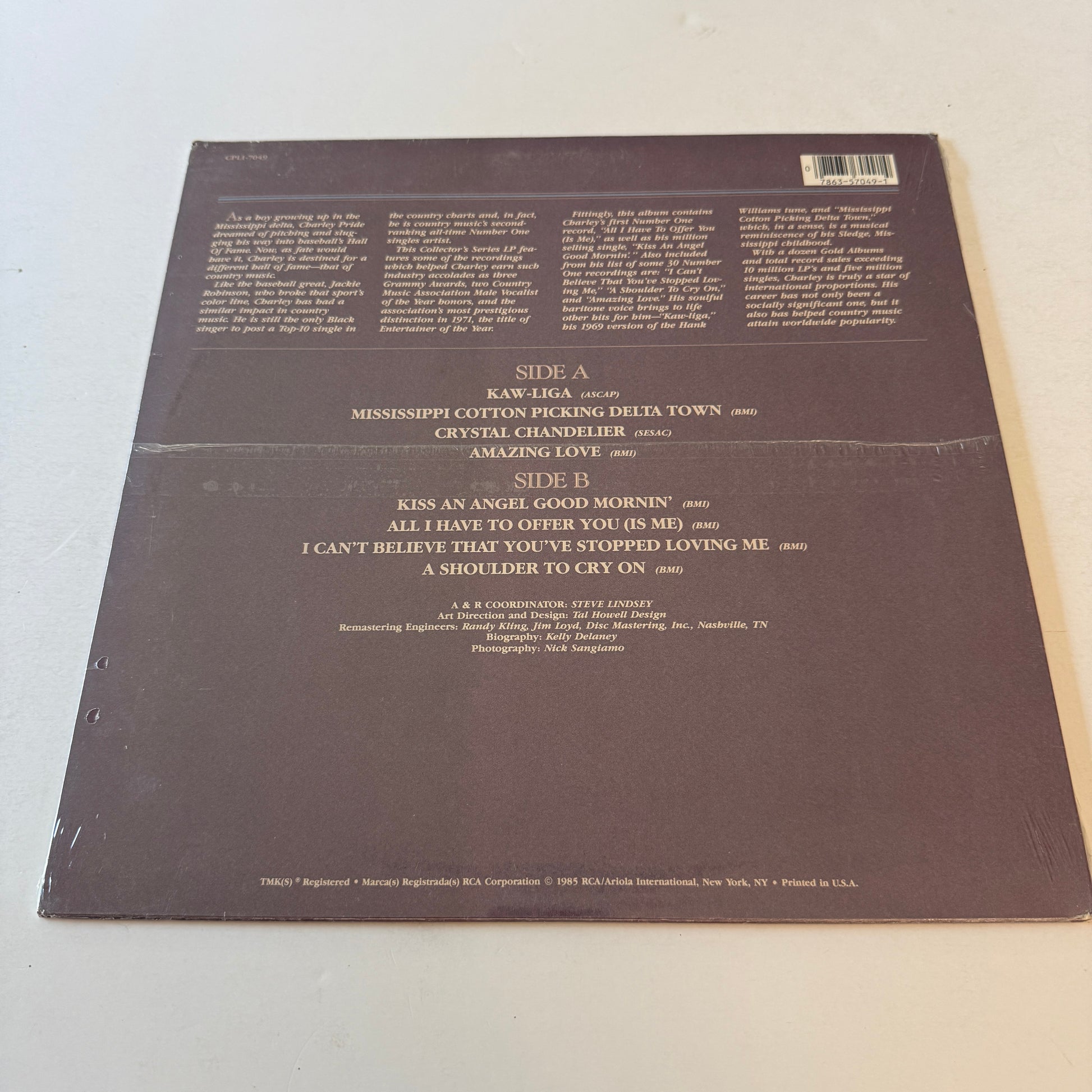 Charley Pride Collector's Series Used Vinyl Box Set VG\VG+