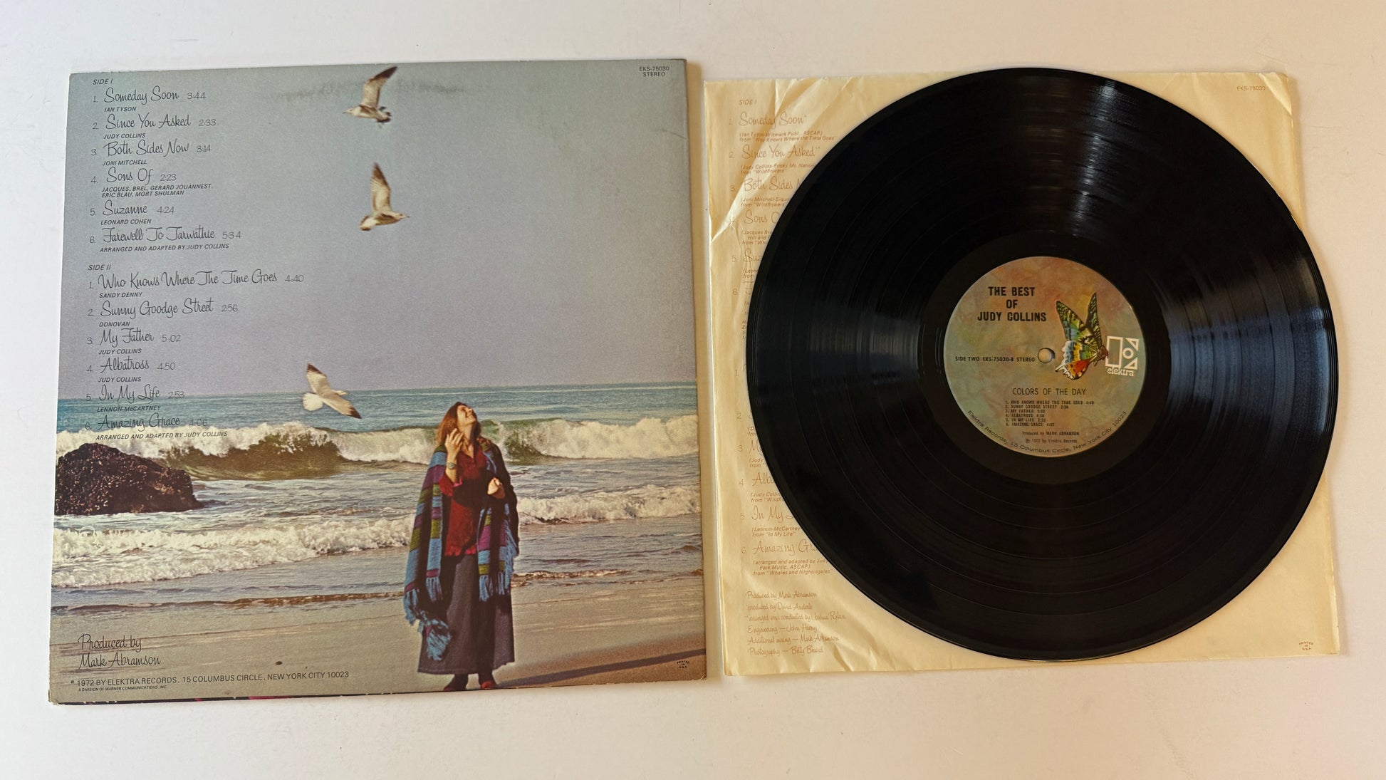 Judy Collins Colors Of The Day (The Best Of Judy Collins) Used Vinyl LP VG+\VG