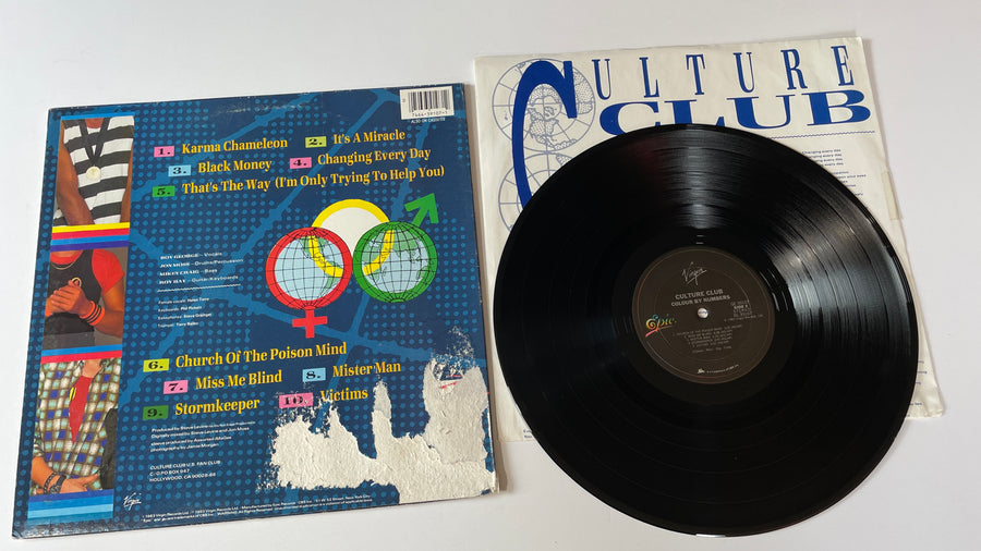 Culture Club Colour By Numbers Used Vinyl LP VG+\VG