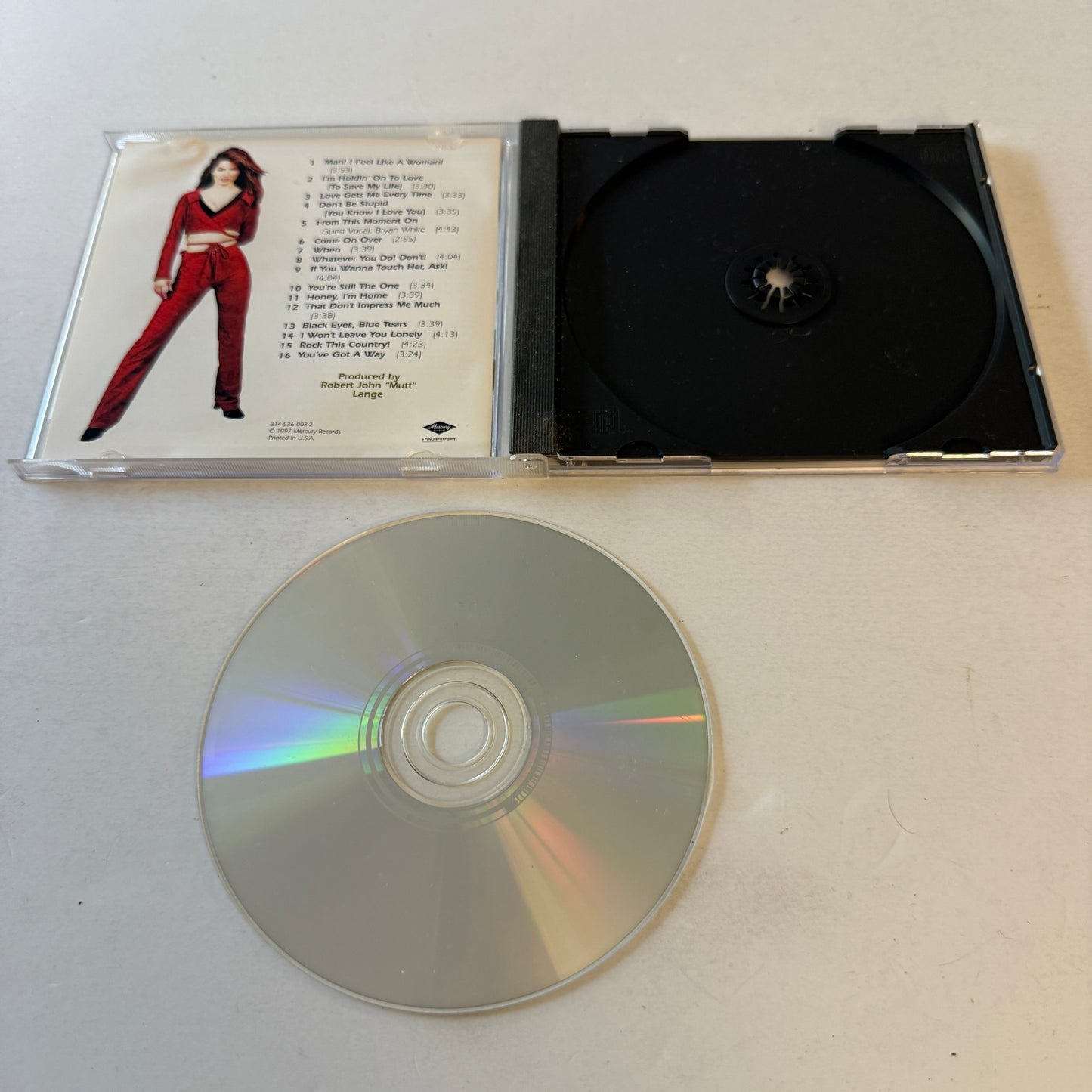 Shania Twain Come On Over Used CD VG+\VG+