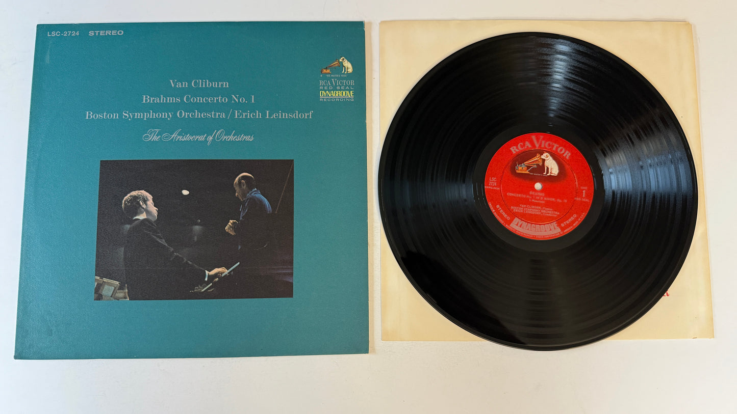 Johannes Brahms Concerto No. 1 Used Vinyl LP VG+\VG+