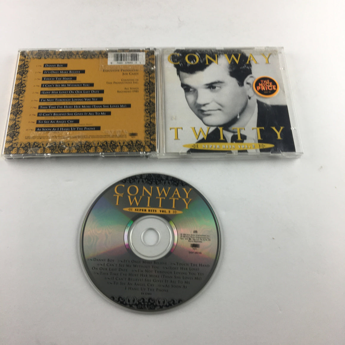 Conway Twitty Super Hits, Vol. 2 Used CD VG\VG