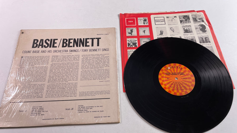 Count Basie Count Basie Swings / Tony Bennett Sings Used Vinyl LP VG+\VG+