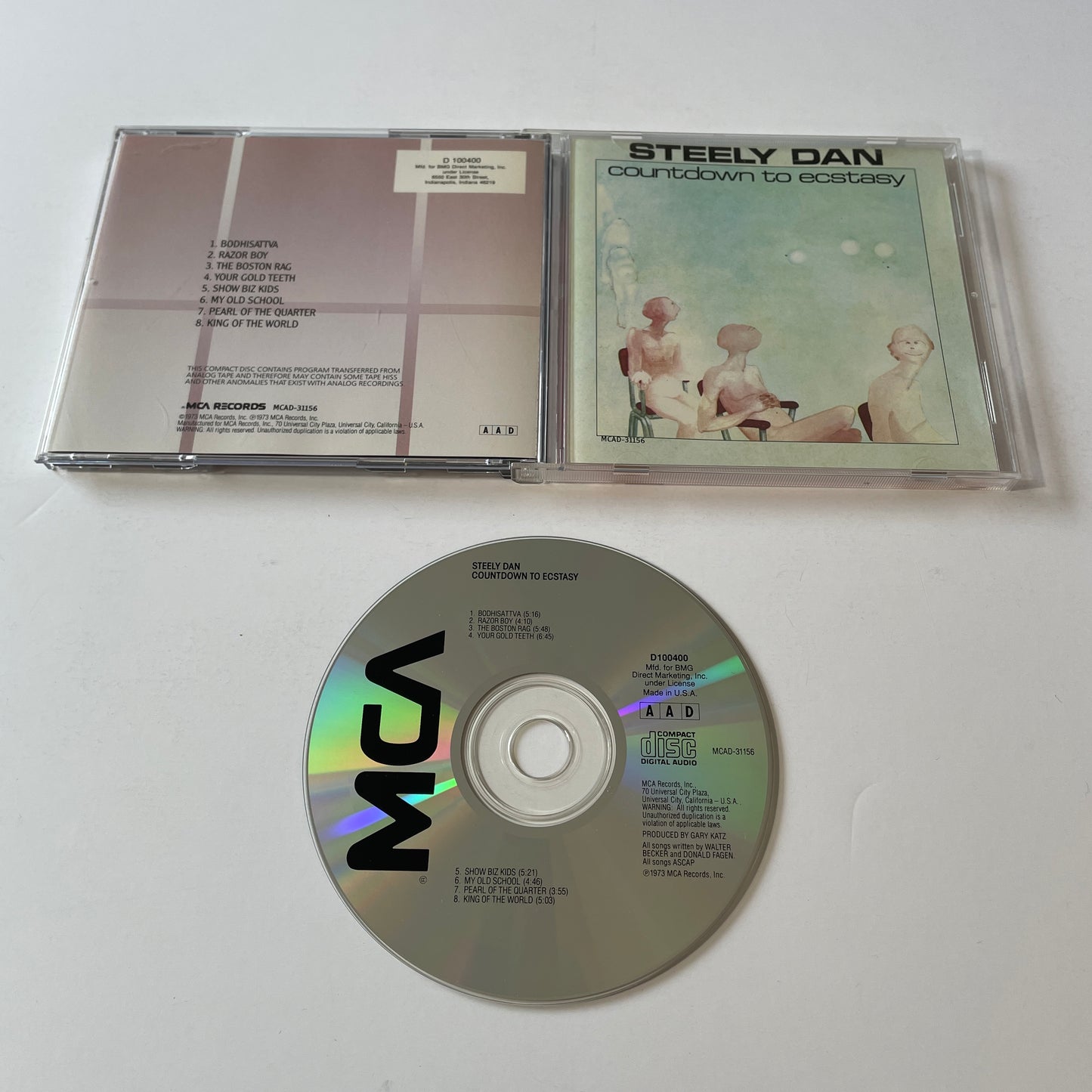 Steely Dan Countdown To Ecstasy Used CD VG+\VG+
