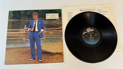 Ricky Skaggs Country Boy Used Vinyl LP VG+\VG+