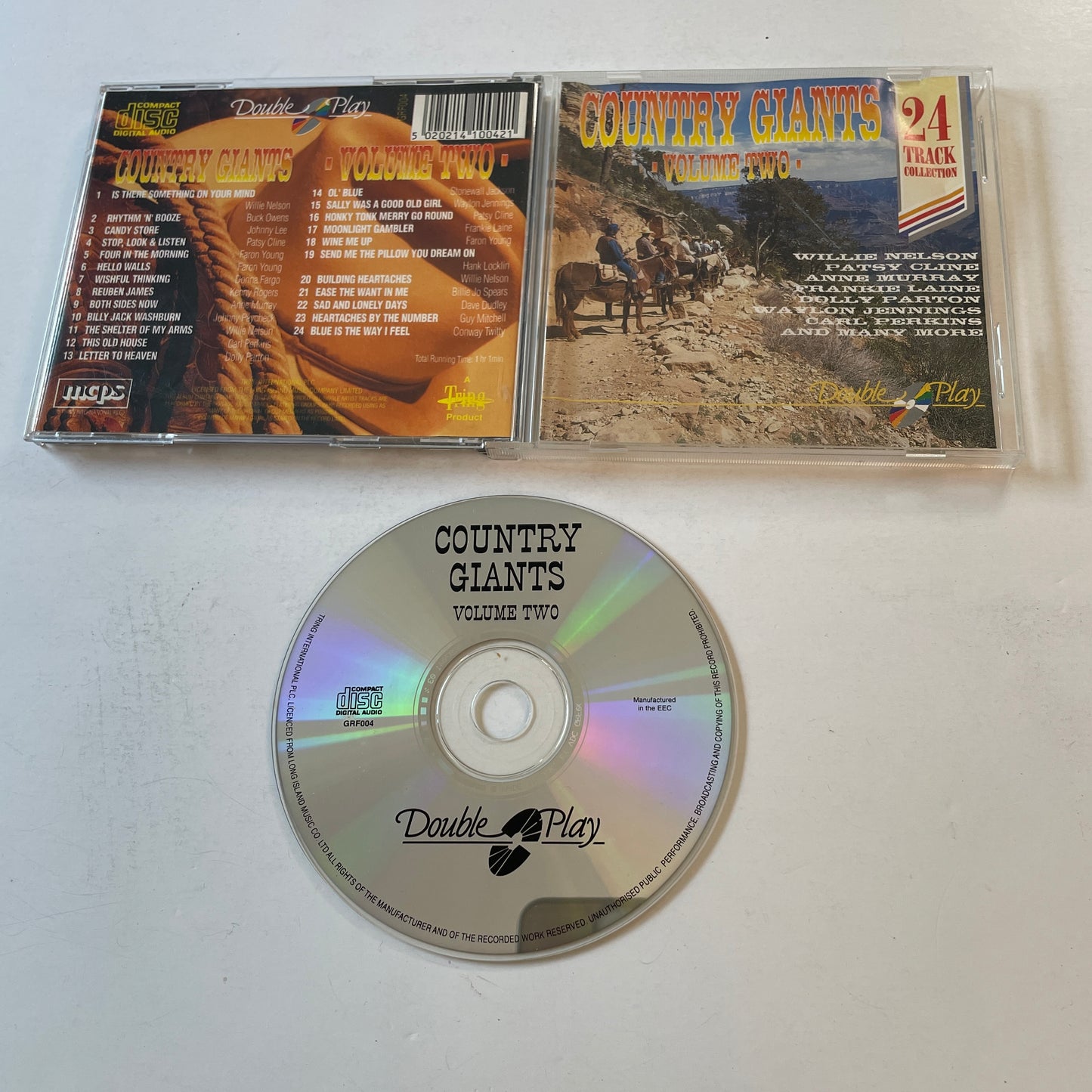 Various Country Giants Vol 2 Used CD VG+\VG+