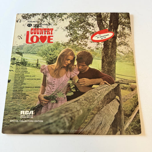 Various Country Love Volumes 1 & 2 Used Vinyl 2LP VG+\VG