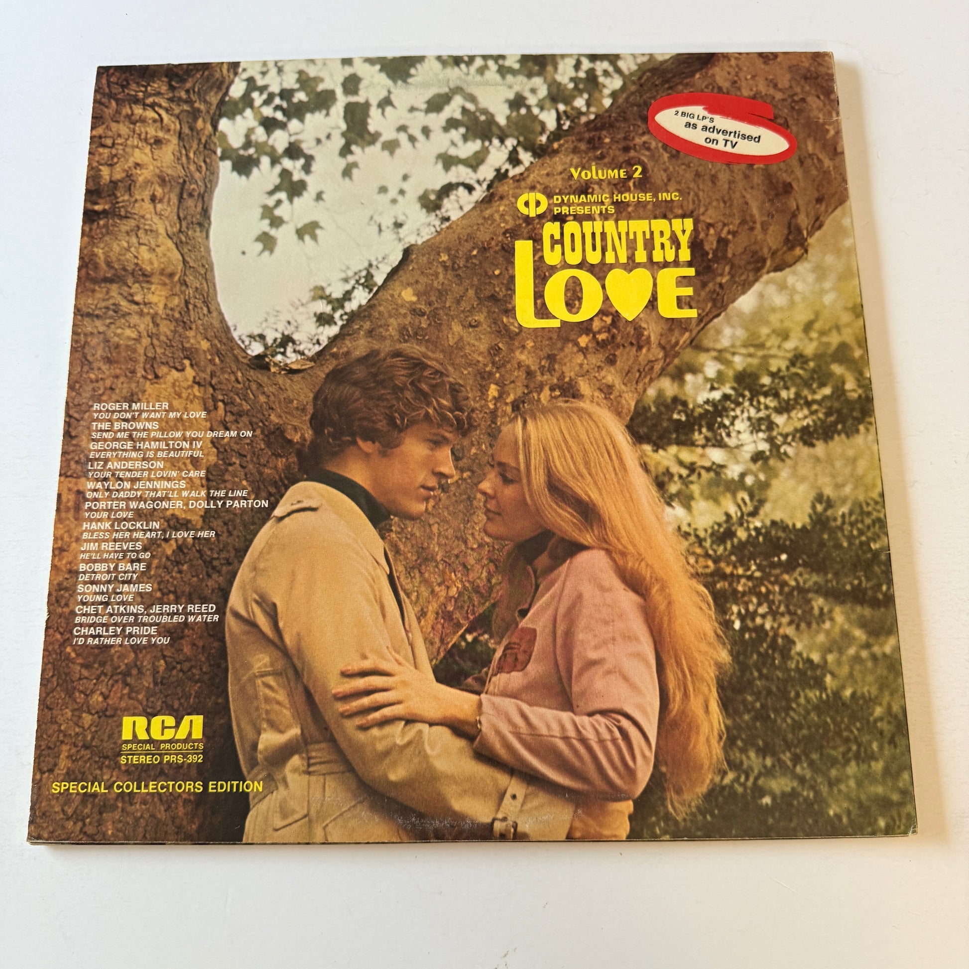 Various Country Love Volumes 1 & 2 Used Vinyl 2LP VG+\VG