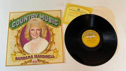 Barbara Mandrell Country Music Used Vinyl LP VG+\VG+