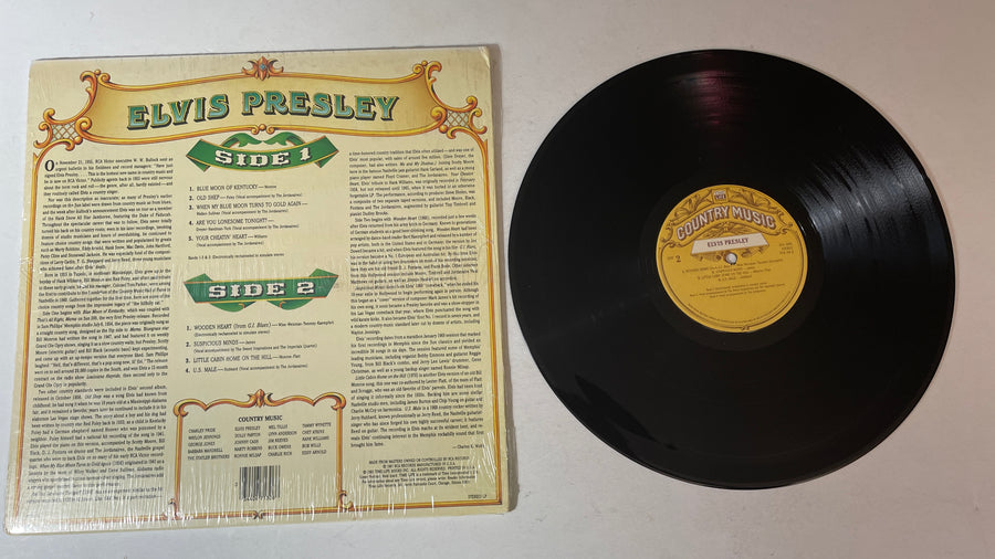Elvis Presley Country Music Used Vinyl LP VG+\VG+