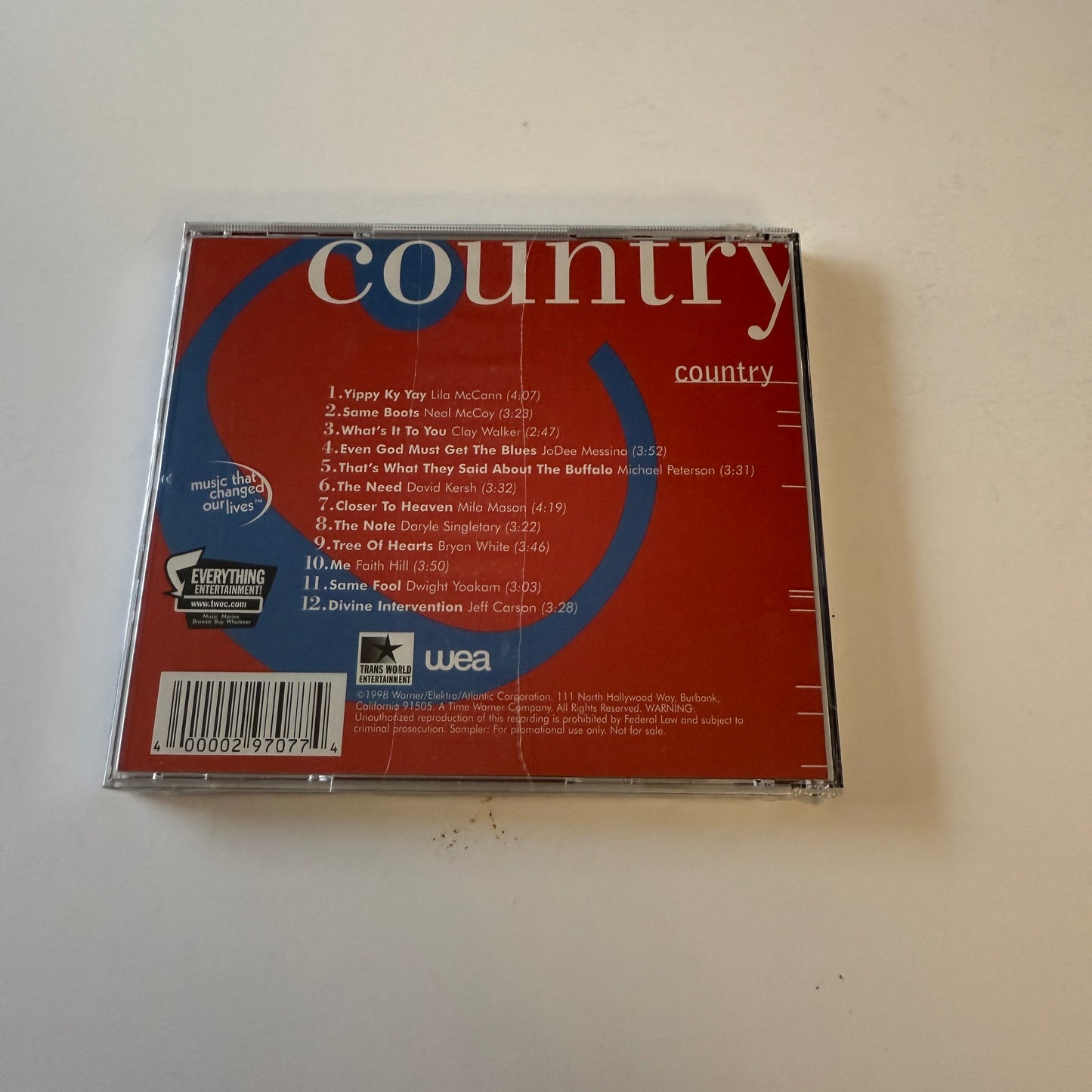 Various Country New CD VG\VG
