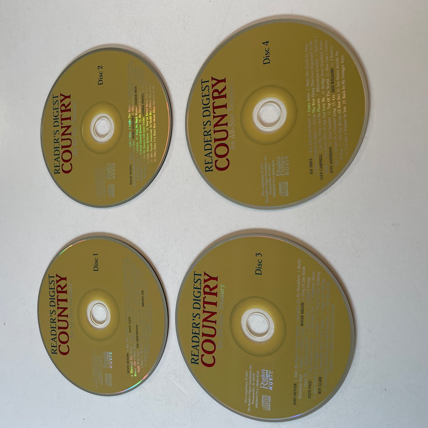 Various Country Used 4CD VG+\VG+
