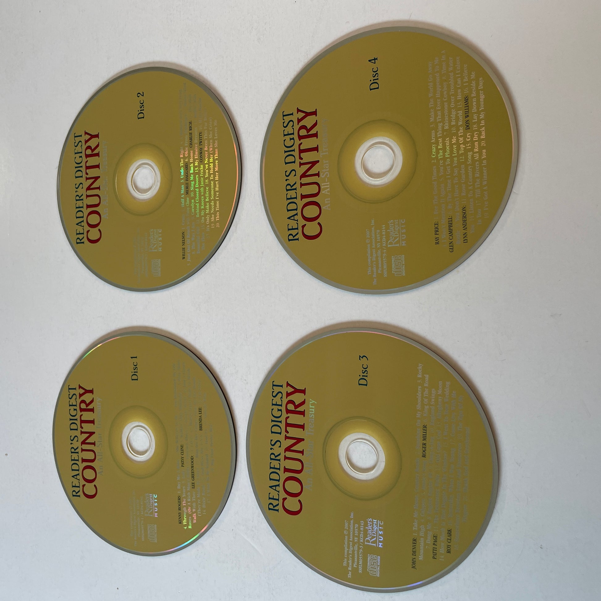 Various Country Used 4CD VG+\VG+