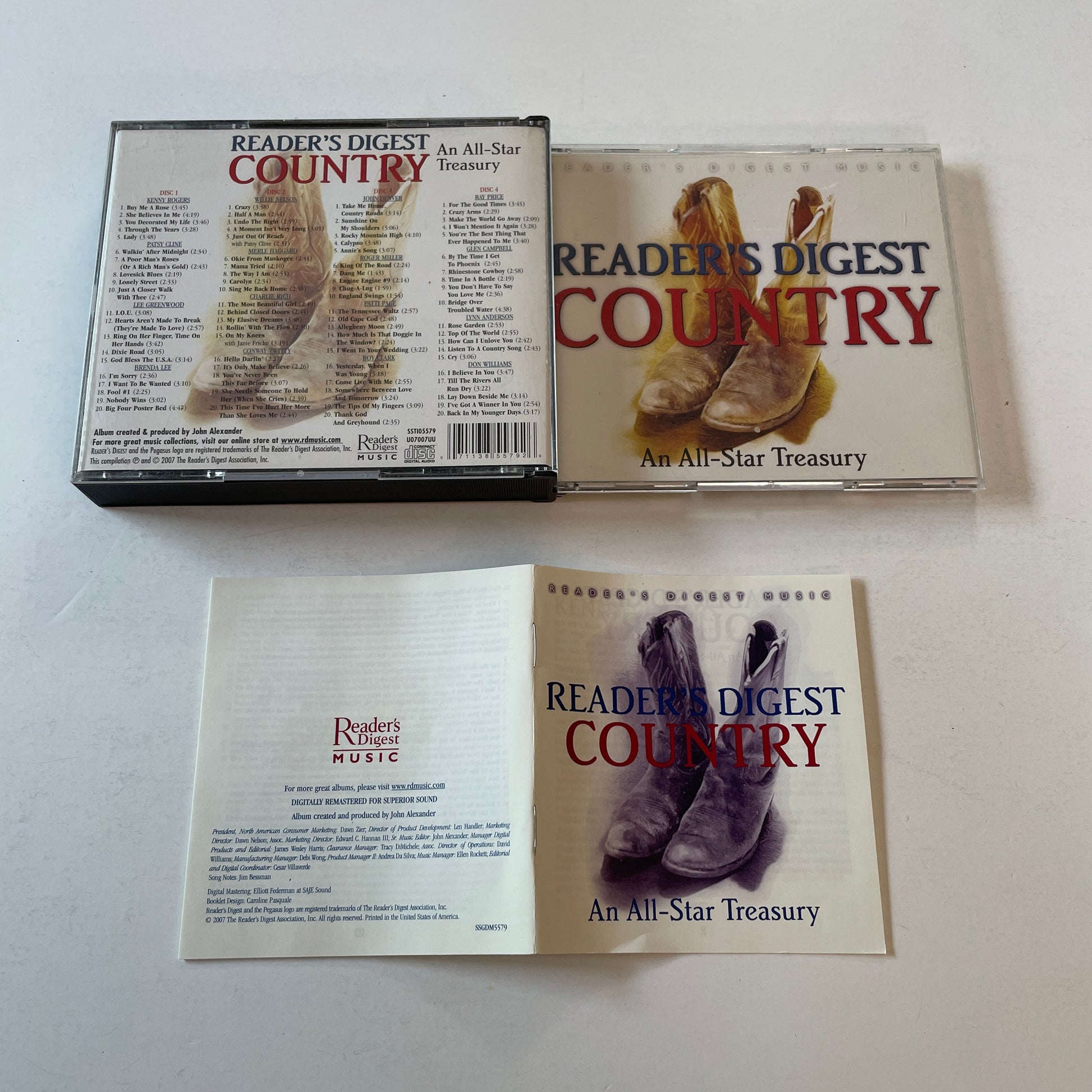Various Country Used 4CD VG+\VG+