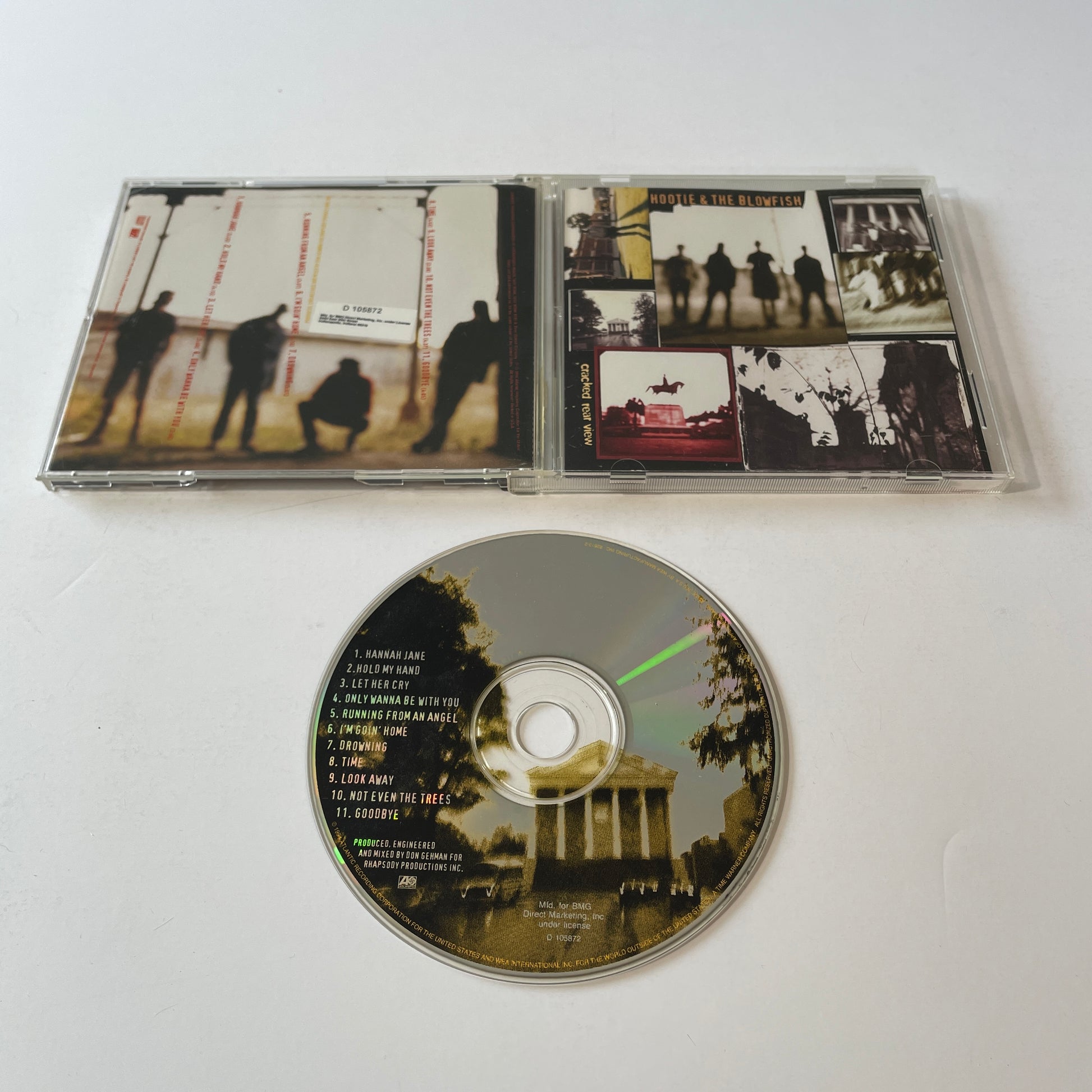Hootie & The Blowfish Cracked Rear View Used CD VG\VG+