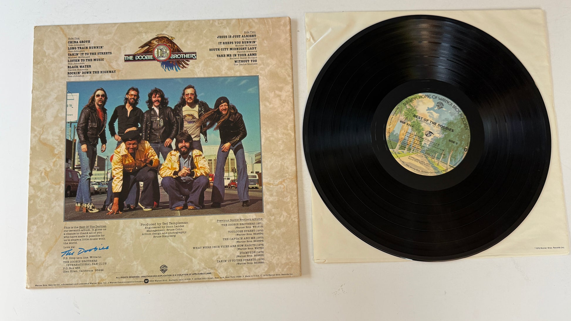 Gino Vannelli Crazy Life Used Vinyl LP VG+\VG+