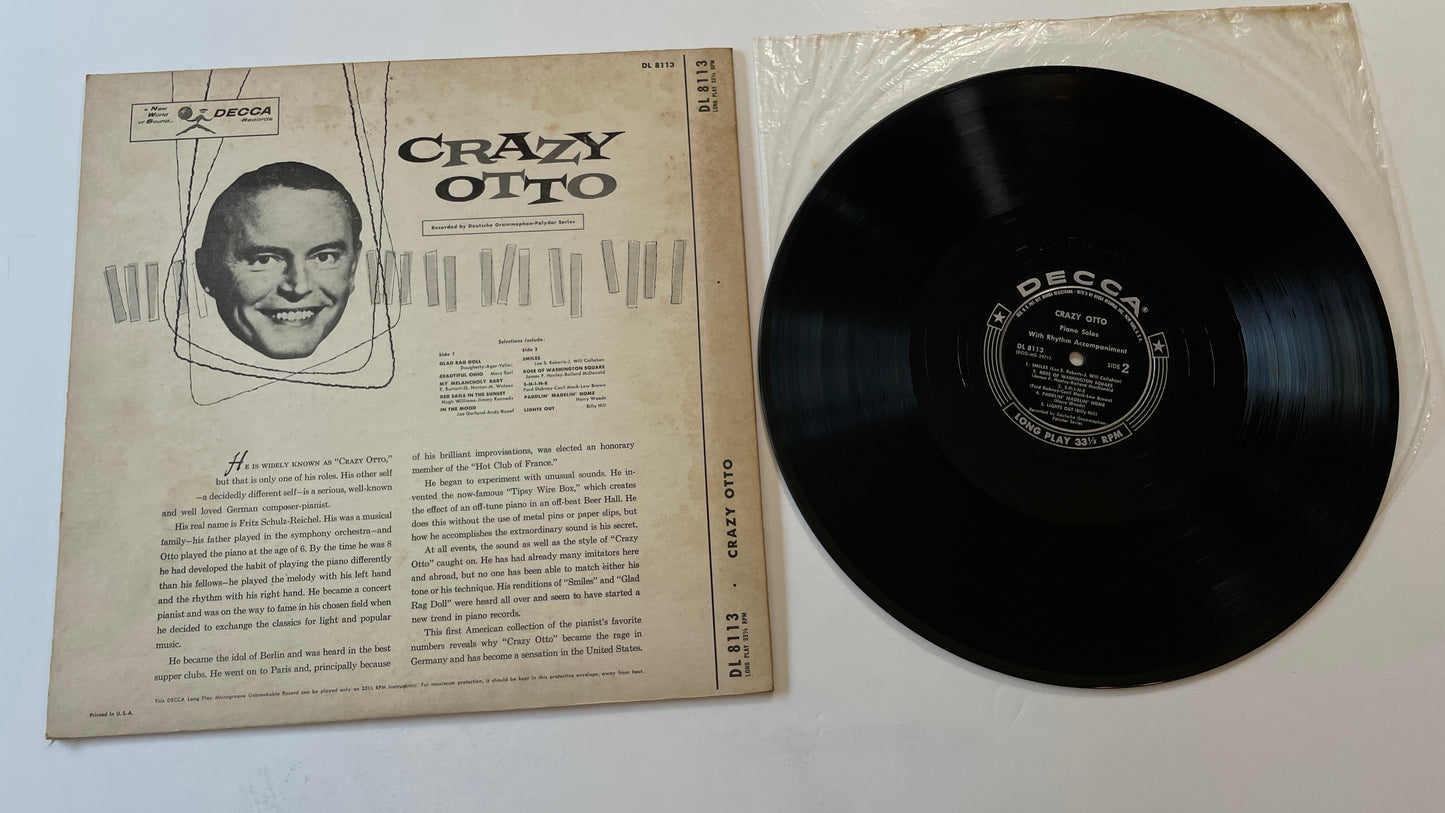 Der Schr√§ge Otto Crazy Otto Used Vinyl LP VG\VG+