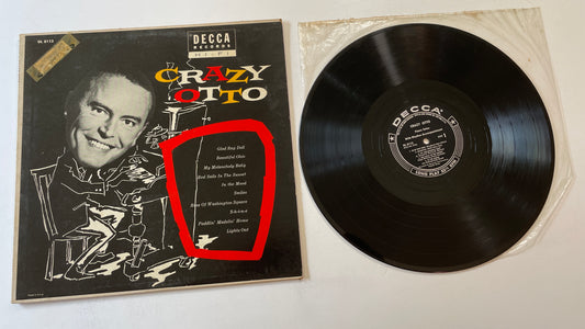 Der Schr√§ge Otto Crazy Otto Used Vinyl LP VG\VG+