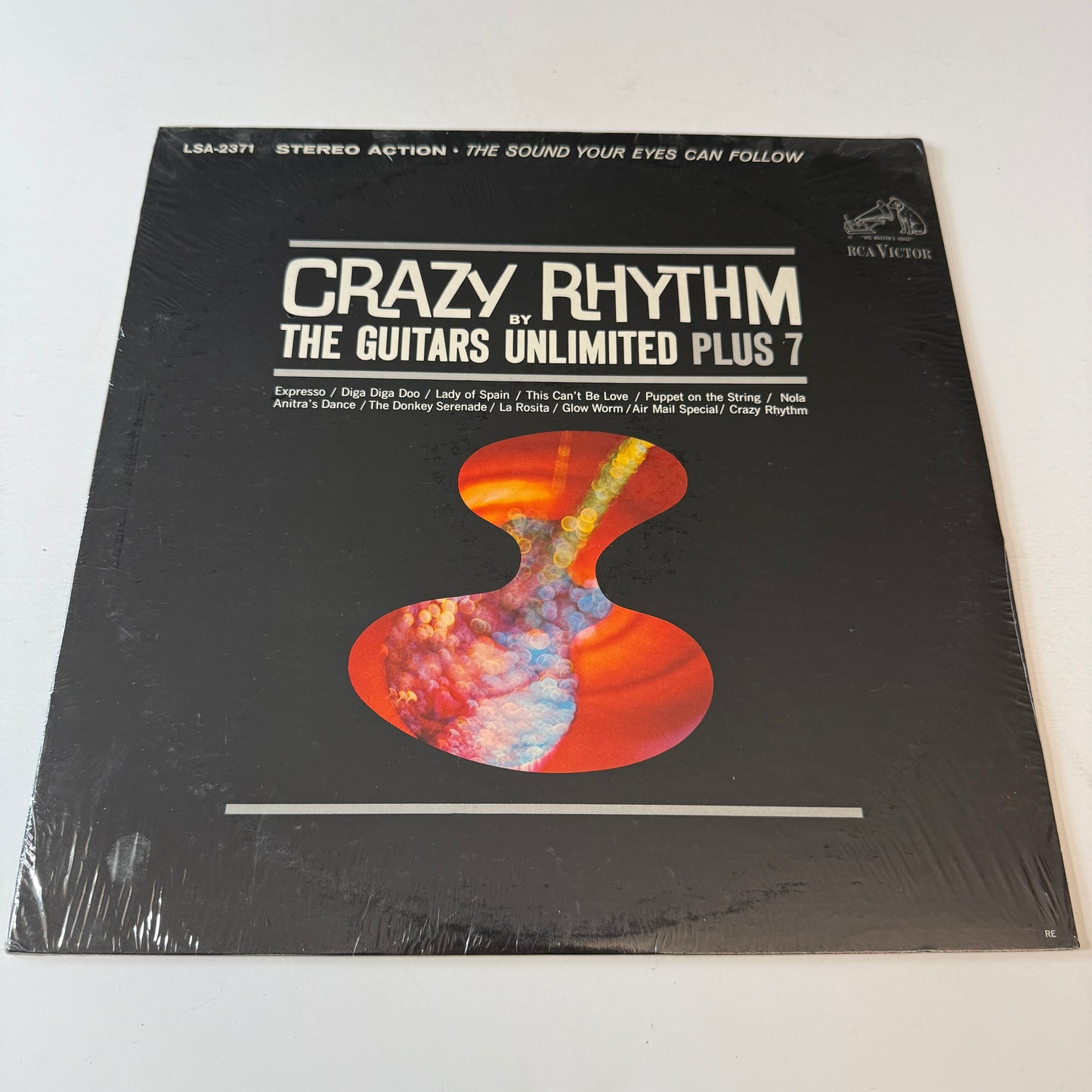 The Guitars Unlimited Plus 7 Crazy Rhythm New Vinyl LP M\VG+