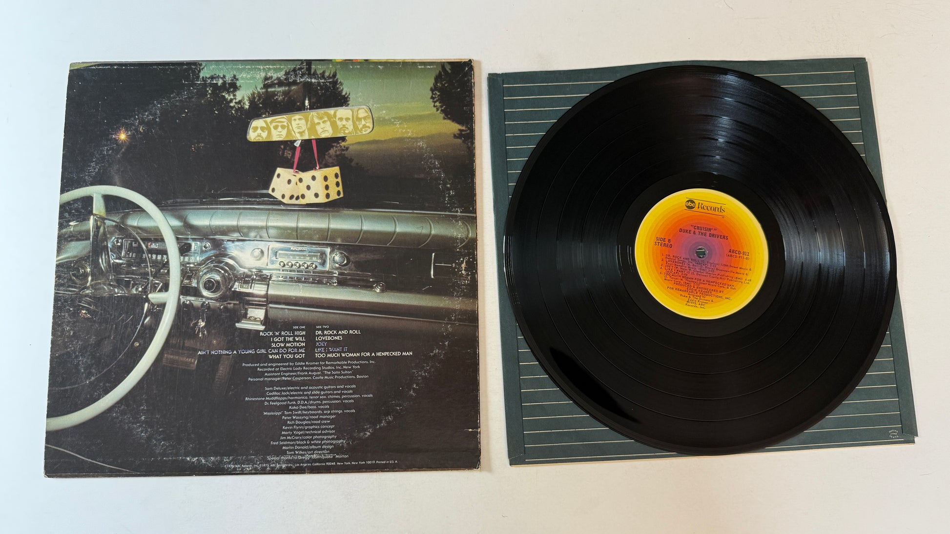 Duke & The Drivers Cruisin' Used Vinyl LP VG+\VG