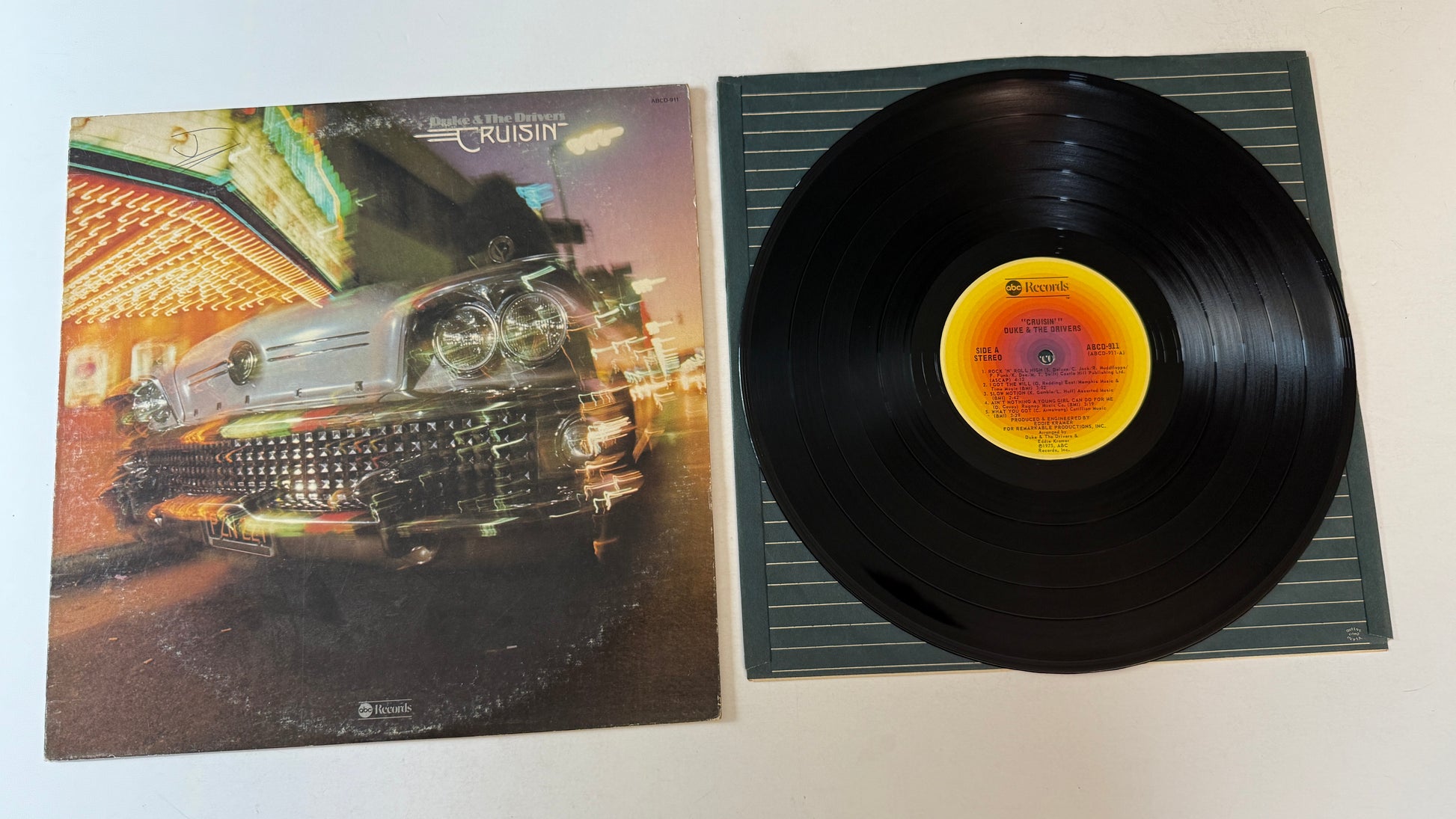 Duke & The Drivers Cruisin' Used Vinyl LP VG+\VG