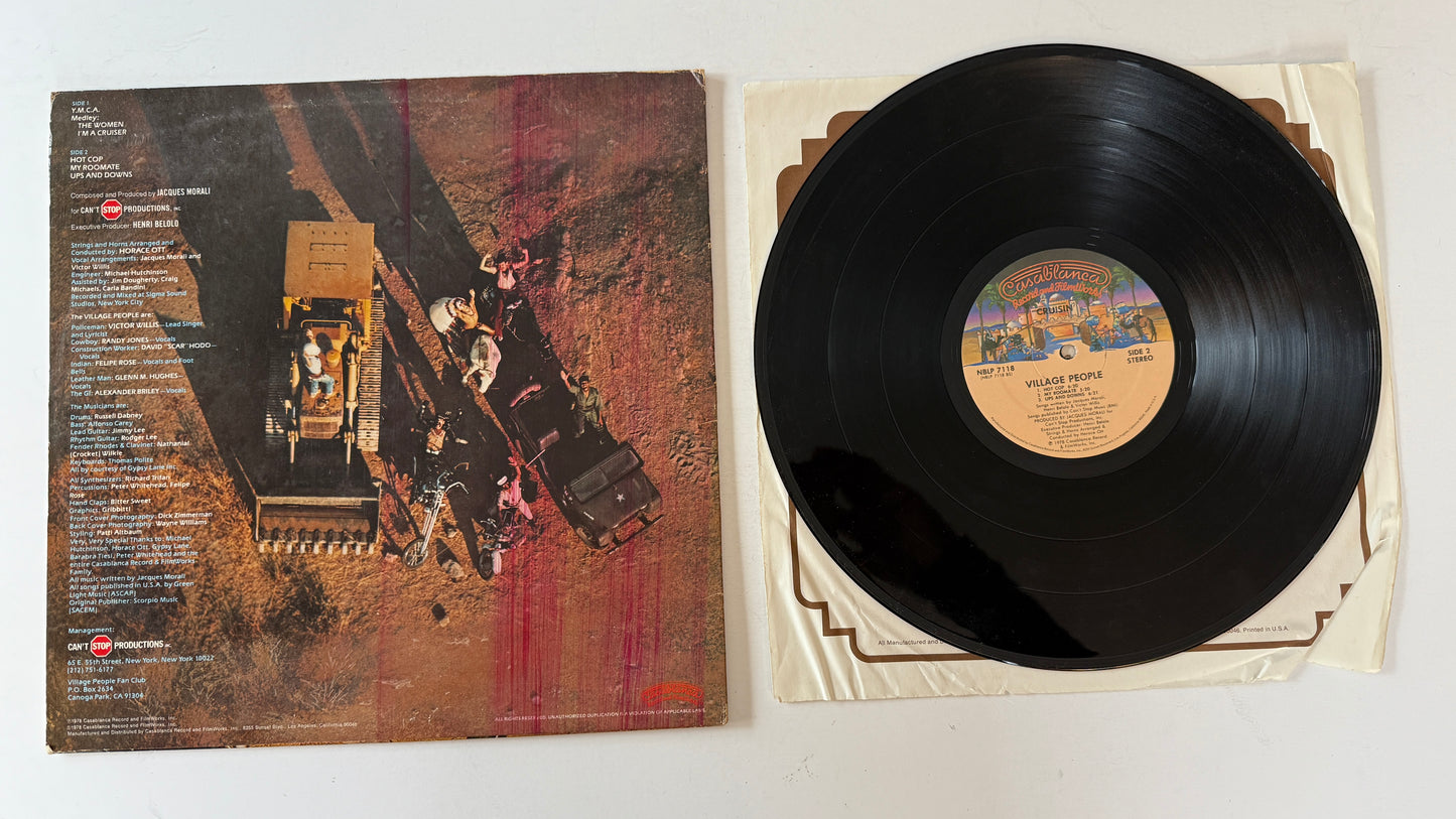 Village People Cruisin' Used Vinyl 2LP VG+\VG