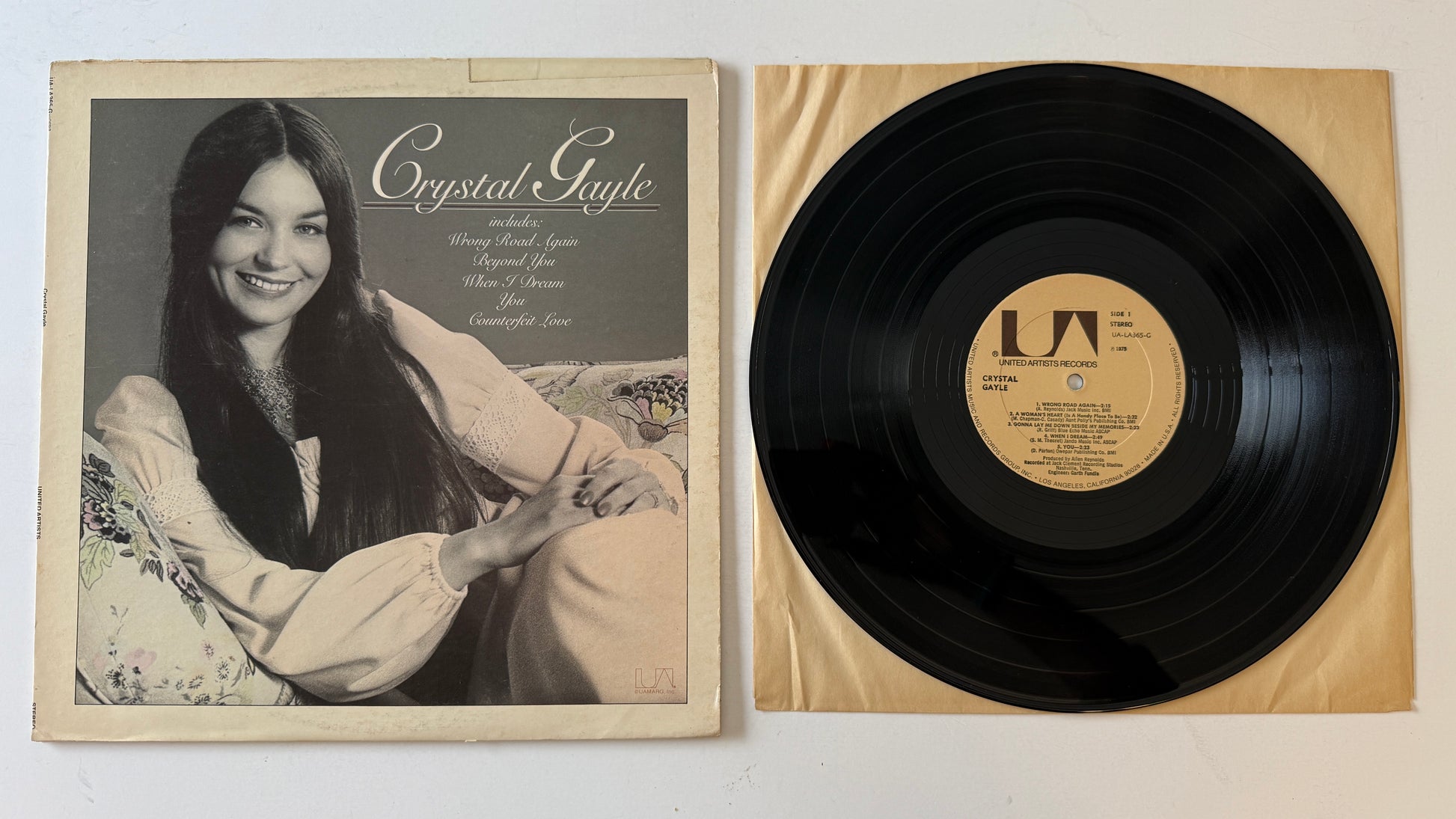 Crystal Gayle Crystal Gayle Used Vinyl LP VG+\VG