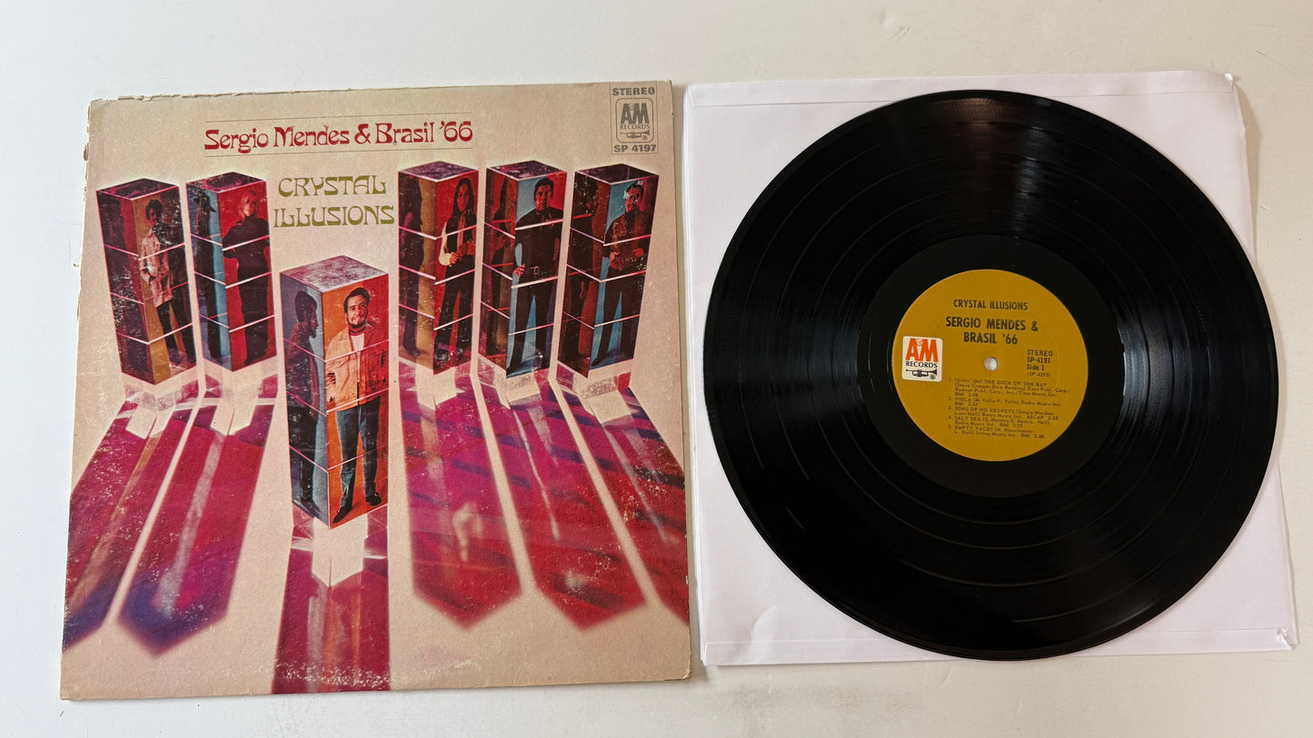 Sérgio Mendes & Brasil '66 Crystal Illusions Used Vinyl LP VG+\G+