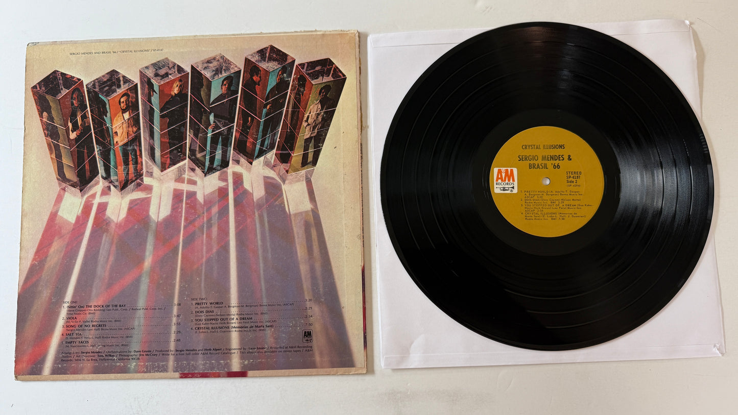 Sérgio Mendes & Brasil '66 Crystal Illusions Used Vinyl LP VG+\G+