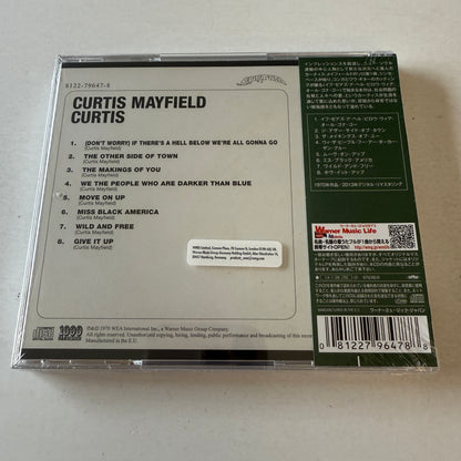 Curtis Mayfield Curtis = カーティス New Sealed 2CD M\M