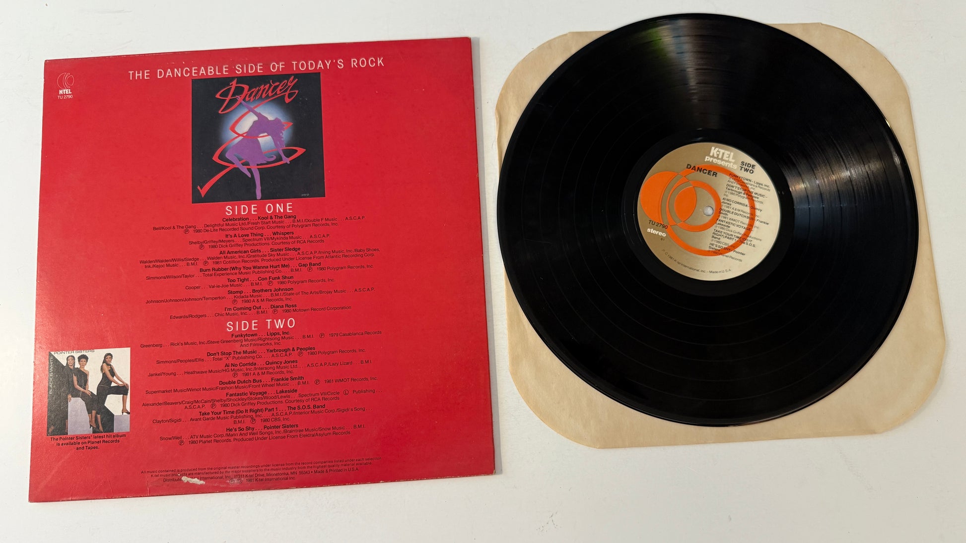 Various Dancer Used Vinyl LP VG+\VG