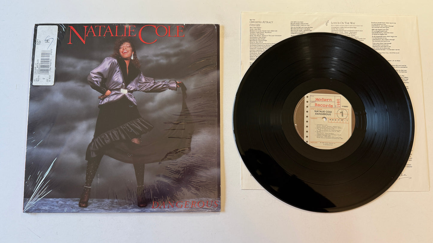 Natalie Cole Dangerous Used Vinyl LP VG+\VG+