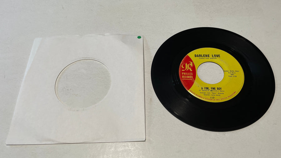Darlene Love A Fine Fine Boy / Nino & Sonny Used 45 RPM 7" Vinyl VG+\VG+