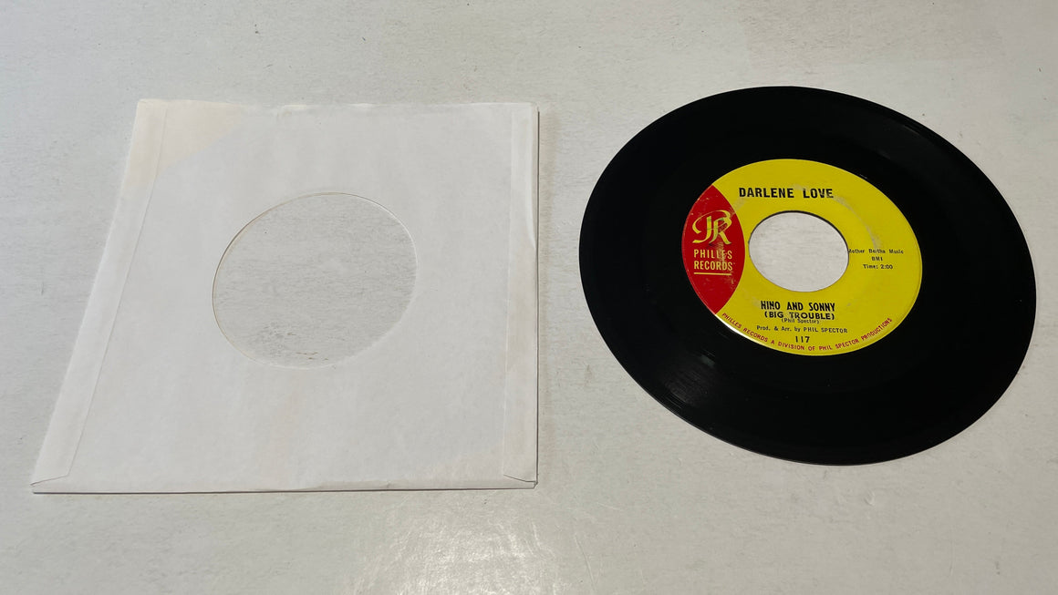 Darlene Love A Fine Fine Boy / Nino & Sonny Used 45 RPM 7" Vinyl VG+\VG+