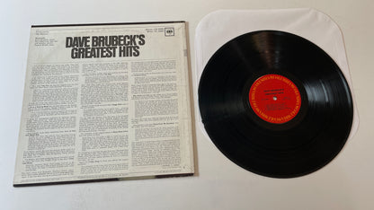 Dave Brubeck Dave Brubeck's Greatest Hits Used Vinyl LP VG+\VG+