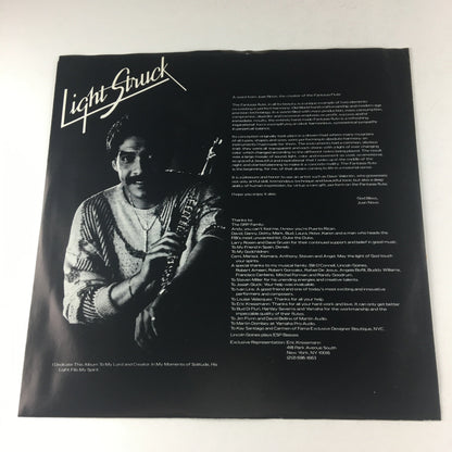 Dave Valentin Light Struck Used Vinyl LP VG\VG+