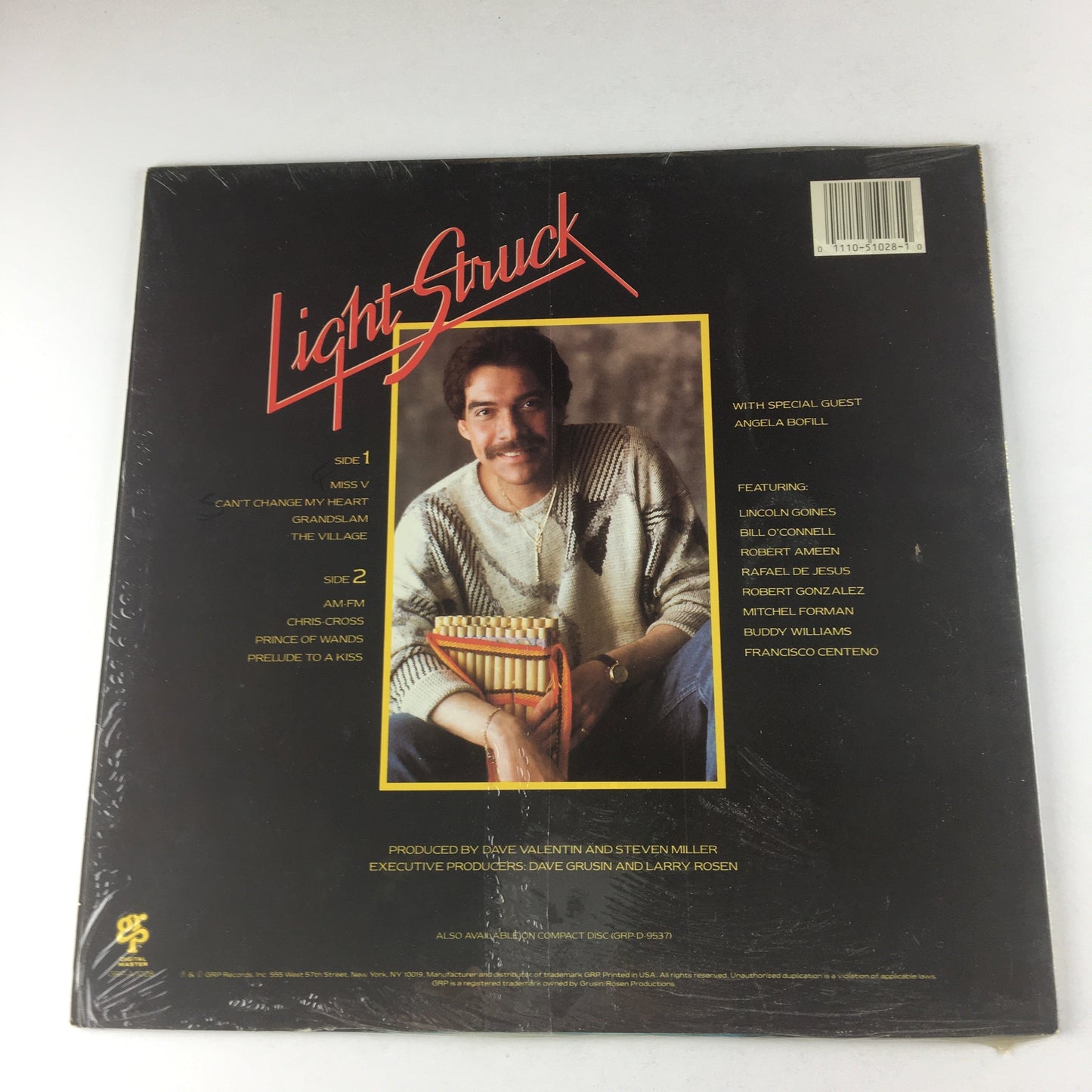 Dave Valentin Light Struck Used Vinyl LP VG\VG+