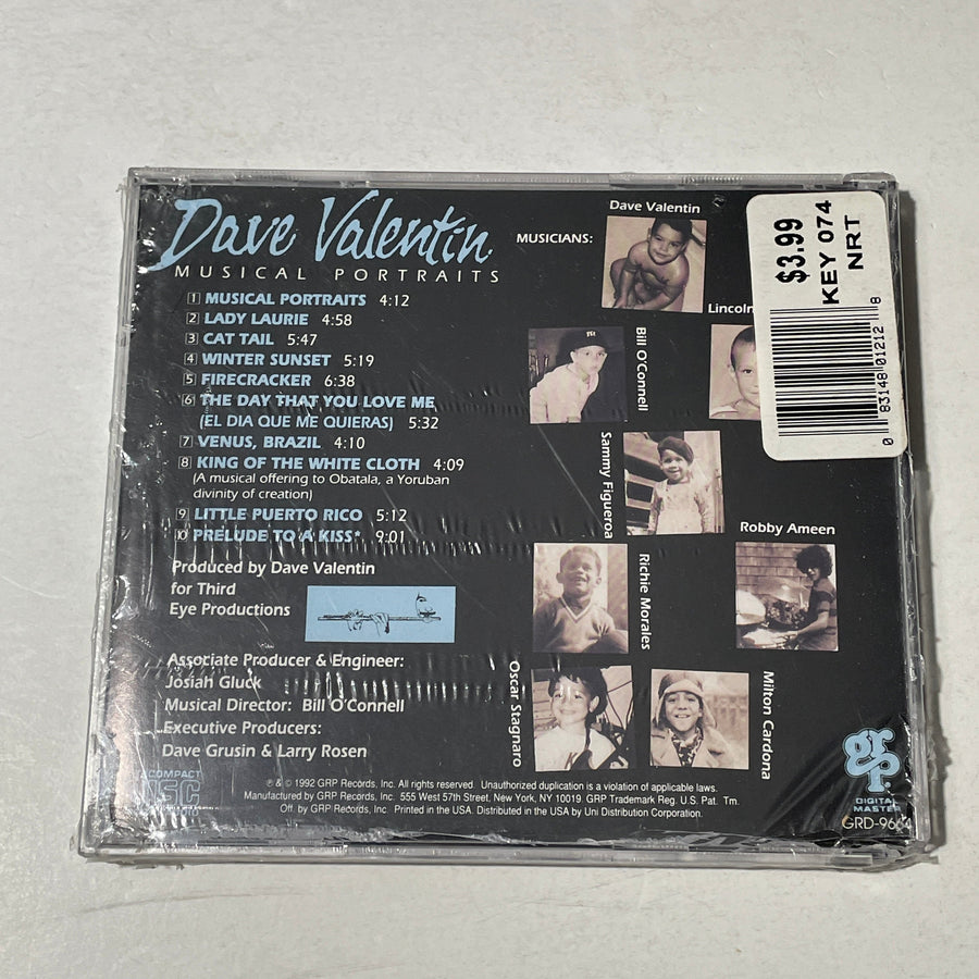 Dave Valentin Musical Portraits New Sealed CD M\M