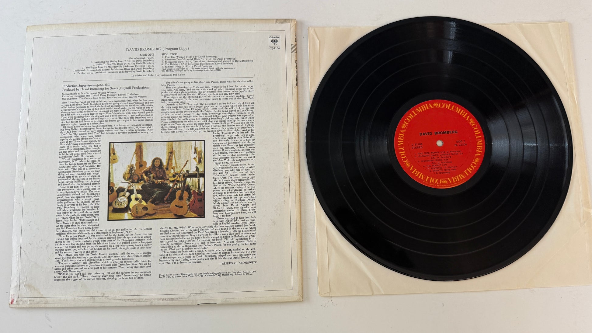 David Bromberg David Bromberg Used Vinyl LP VG+\VG