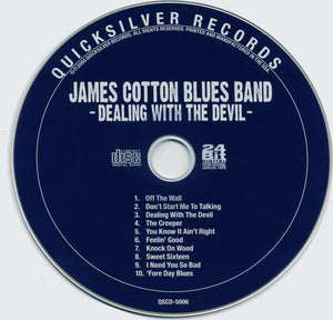The James Cotton Blues Band Dealing With The Devil New Sealed CD M\M